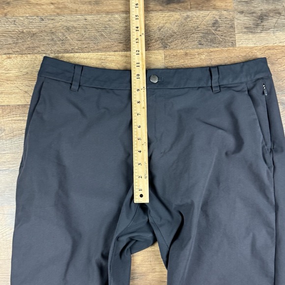Lululemon Commission Classic-Fit Pant Warpstreme Comfort Men's 36x29 Gray - Picture 7 of 9